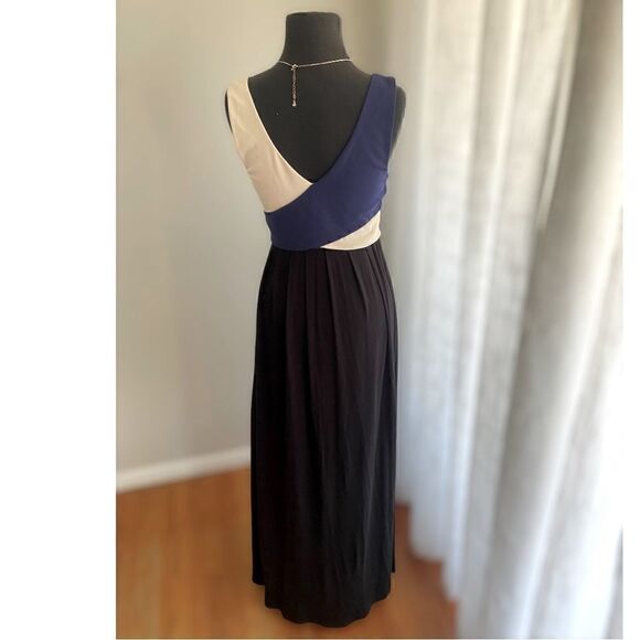 Anthropologie Maeve Elysian Color Block Maxi Dress - Picture 8 of 16